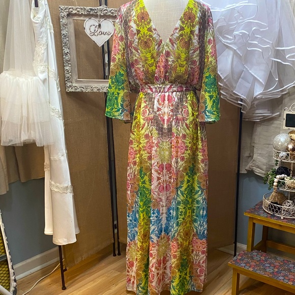 City Chic Plus Anise Mirror Maxi Dress - Picture 5 of 6